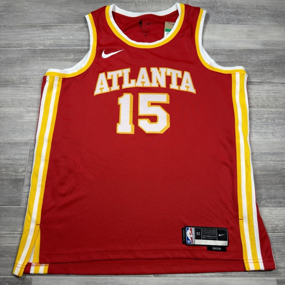 Nike DRI-FIT Clint Capela #15 Atlanta Hawks NBA Men's XL 52 Swingman Icon Jersey